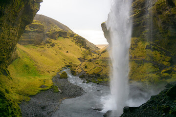Fototapeta premium waterfall in iceland