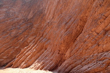 Rock formation Amphitheater, El Cafayate, Salta, Argentina