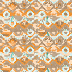 Waves Seamless Vector Pattern Design