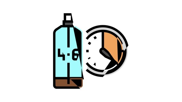 eau de toilette edt cosmetic color icon animation