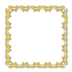 Frame, in the style of an ornament, Vector illustration eps 10, Art.	