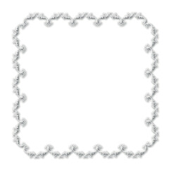 Frame, in the style of an ornament, Vector illustration eps 10, Art.	