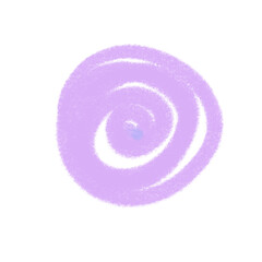 Rainbow line Circles, signs and symbols, Hand drawn in doodle style.