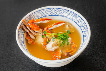 渡り蟹の味噌汁