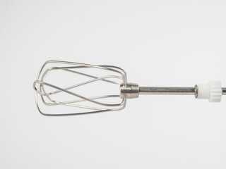 Electric kitchen mixer on a white background.