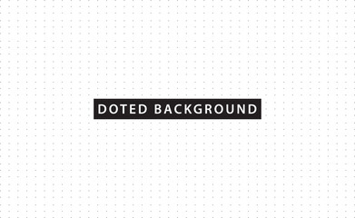 Cute pattern doted background, dot in black and white vector