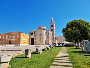 Catholic Church of St. Donatus in Zadar, Croatia