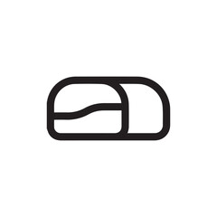 Ham icon vector sign symbol