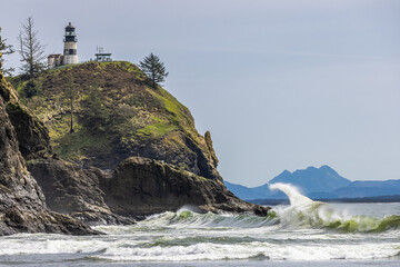 lighthouse on the coast