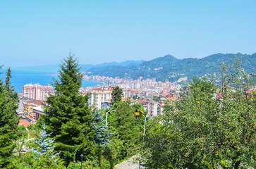 Obraz premium view of the city of the city