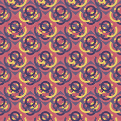 Modern pattern for textile design. Abstract background. Vector design element.