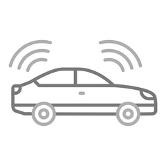 Sensor Greyscale Line Icon