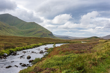 Fototapeta na wymiar River Dionard in Schottland
