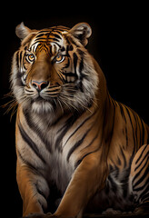 Fototapeta premium tiger portrait