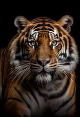 Fototapeta premium tiger portrait