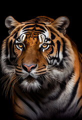 Fototapeta premium tiger portrait