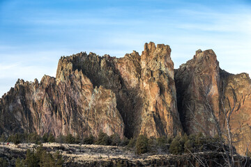 rocks in the mountains