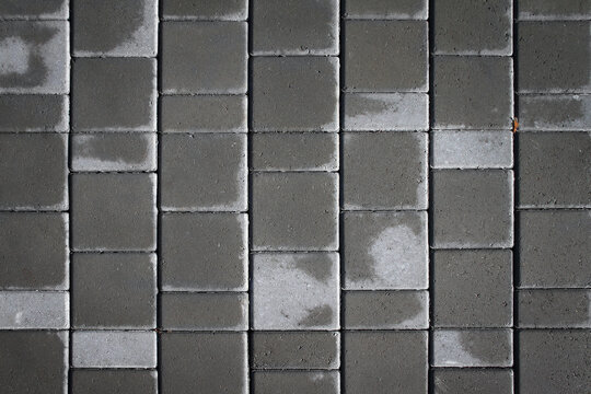 Cobblestone Road Background close up