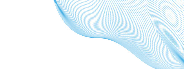 lines abstract futuristic tech background. Thin line wavy abstract vector background. Curve wave seamless pattern. Line art striped graphic template. Vector illustration.