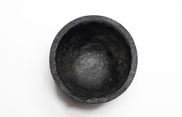 black Stone Bati With White Background