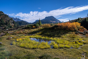 autumn in the mountains