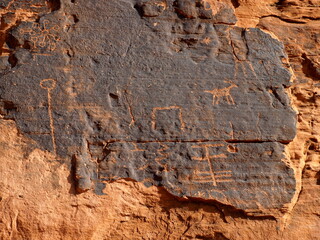 petroglyphs in nevada