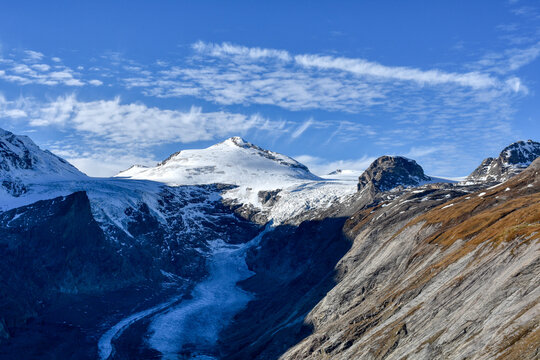 Pasterze, Gletscher, Talgletscher, Gro&szlig;glockner, schmelzen, Hohe Tauern, Pasterzenboden, Talschluss, Gletschersee, Quellgebiet, M&ouml;ll, Nationalpark, Tauern, Alpenhauptkamm, Zentralalpen, Glocknergruppe