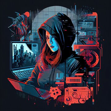 Mrs. Hacker Female Hacker Images – Browse 21,039 Stock Photos, Vectors, and Video ...