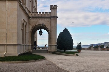 Castello di Miramare Trieste - obrazy, fototapety, plakaty