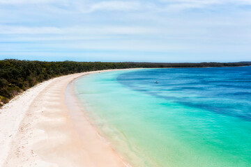 Obraz premium D JB Long beach wide arc