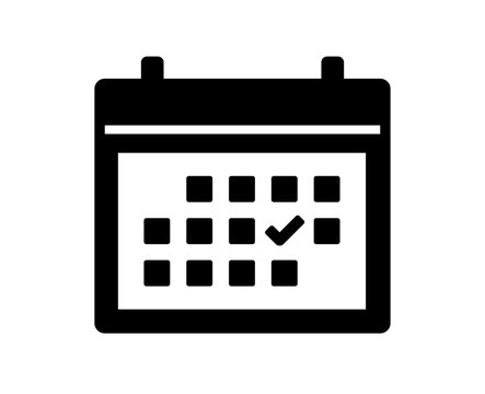 Schedule Calendar Date Vector Icon