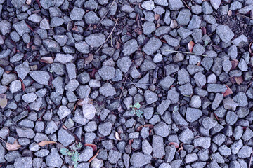 texture of stone gravel 