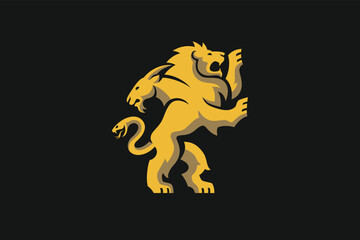 Symbol of Chimera, a Hybrid Monster made up of the body parts of a Lion, a Goat, and a Snake
