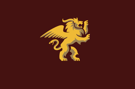 Symbol of Chimera, a Hybrid Monster made up of the body parts of a Lion, a Goat, and a Snake