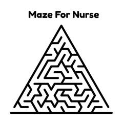 Maze Challenge For Nurse