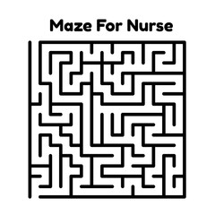 Maze Challenge For Nurse