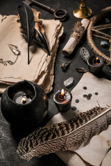 Magic attributes on dark table