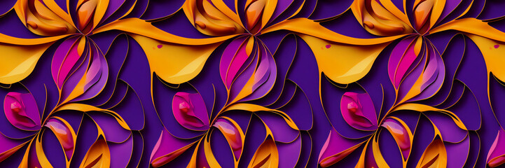seamless luxury abstract floral background pattern