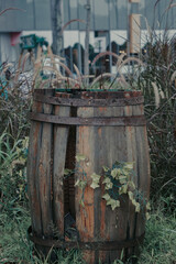 old barrel