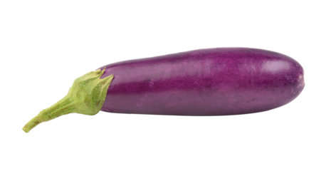 eggplant isolated on  transparent png