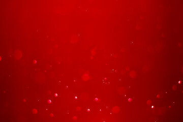 Red glitter vintage lights background.  red bokeh shiny on dark background. Vertical photos