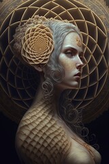 Beautiful portrait of a woman