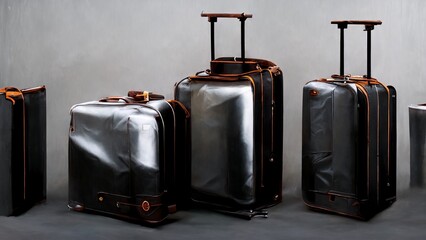 suitcase modern luggage futuristic travel baggage design