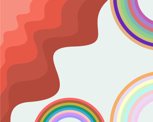 abstract rainbow background