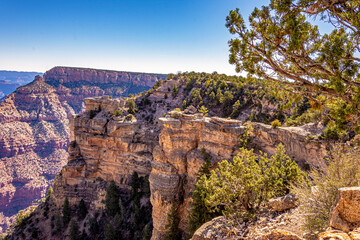 Grand Canyon Arizona South Rim near Mather Point