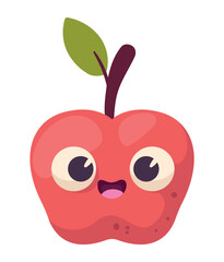 fresh apple kawaii
