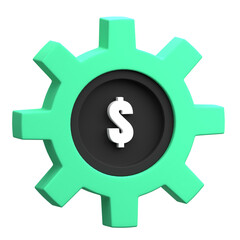 Money Management 3D Icon