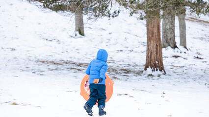 Sledding in New England