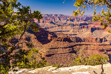 Grand Canyon Arizona South Rim near Mather Point