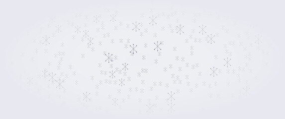 Snowflake icons background png design, can be used for background, backdrop, card, banner, business, presentation.
